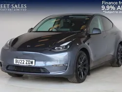 Grey Used 2022 Tesla Model Y Long Range SUV | £21,999 (Fair price)
