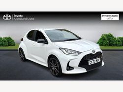 White Used 2023 Toyota Yaris Hybrid Sport Hatchback | £19,664 (Fair price)