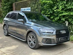 Grey Used 2017 Audi Q7 S-Line SUV | £22,995 (Expensive)
