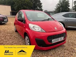 Red Used 2013 Peugeot 107 Access Hatchback | £2,995 (A bit pricey)