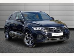 Black Used 2022 VW T-Roc R-line SUV | £22,695 (Fair price)