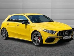 Yellow Used 2020 Mercedes A45 AMG Hatchback | £35,850 (Good price)