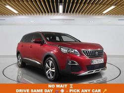 Red Used 2021 Peugeot 5008 Allure MPV | £15,649 (Fair price)