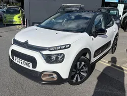 White Used 2022 Citroën C3 PureTech Hatchback | £11,495 (Fair price)
