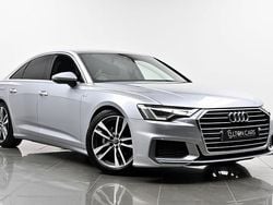 Silver Used 2018 Audi A6 S-Line Sedan | £16,995 (Fair price)