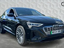 Black Used 2024 Audi Q8 e-tron S-Line SUV | £49,720 (Fair price)