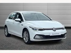 White Used 2021 VW Golf VIII Style Hatchback | £18,750 (Fair price)