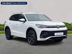 White Used 2025 VW Tiguan R-line SUV | £37,499