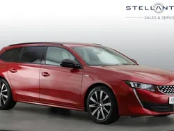 Red Used 2020 Peugeot 508 GT-line Estate | £13,482 (Fair price)