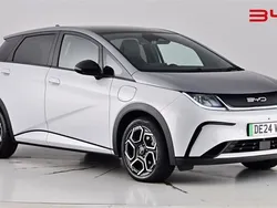 Atlantis grey Used 2024 BYD Dolphin Design Hatchback | £21,590 (Fair price)