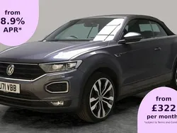 Grey Used 2021 VW T-Roc Cabriolet R-line Cabriolet | £21,553 (Good price)