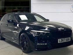 Black Used 2017 BMW 520 M Sport Estate | £19,250 (A bit pricey)