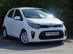 White Used 2019 Kia Picanto 2 Hatchback | £8,132 (Fair price)