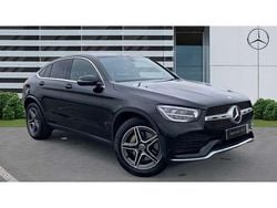 Black Used 2021 Mercedes GLC300e AMG line Coupe | £30,623 (Good price)