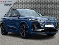 Blue Used 2025 Audi Q6 e-tron Performance SUV | £56,408 (Good price)