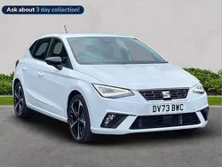 White Used 2023 Seat Ibiza FR Sport Hatchback | £17,499 (Fair price)