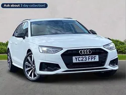 White Used 2023 Audi A4 Sport Estate | £27,379 (Fair price)