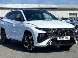 White Used 2025 Hyundai Tucson N Line SUV | £33,059 (Super price)