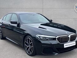Black Used 2022 BMW 530 M Sport Sedan | £28,538 (Fair price)