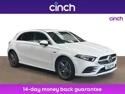 White Used 2021 Mercedes A250 AMG line Hatchback | £17,859 (Good price)