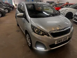 Silver Used 2015 Peugeot 108 Active Hatchback | £3,990 (Fair price)
