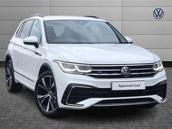 White Used 2023 VW Tiguan R-line SUV | £26,449 (Good price)