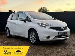 White Used 2014 Nissan Note Acenta Premium MPV | £5,750 (Fair price)