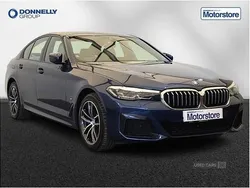 Blue Used 2020 BMW 530e M Sport Sedan | £21,995 (Expensive)