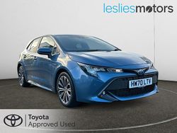 Blue Used 2020 Toyota Corolla Design Hatchback | £17,699 (Fair price)