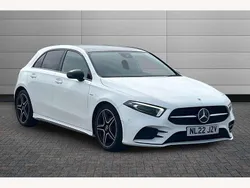 White Used 2022 Mercedes A180 AMG Line Premium Plus Hatchback | £24,245 (Expensive)