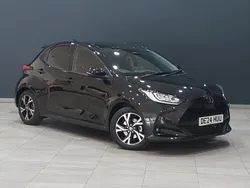 Black Used 2024 Toyota Yaris Hybrid Design Hatchback | £19,498 (Fair price)