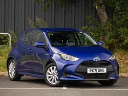 Blue Used 2021 Toyota Yaris Hybrid Hatchback | £15,198 (Good price)