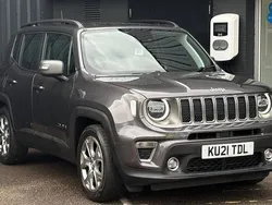 Grey Used 2021 Jeep Renegade Limited SUV | £14,695 (Fair price)