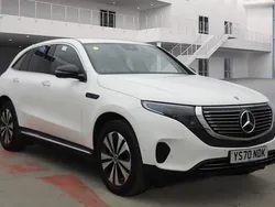White Used 2020 Mercedes EQC400 SUV | £22,999 (Super price)