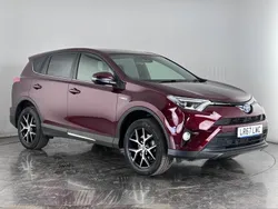 Red Used 2017 Toyota RAV4 Hybrid SUV | £18,850 (Super price)
