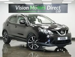 Black Used 2014 Nissan Qashqai Tekna SUV | £6,240 (A bit pricey)