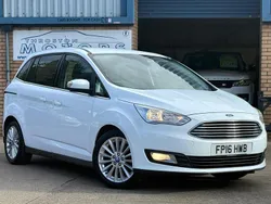 White Used 2016 Ford Grand C-Max Titanium MPV | £6,295 (Fair price)