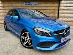 Blue Used 2016 Mercedes A250 AMG Hatchback | £13,700 (Good price)