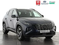Blue Used 2022 Hyundai Tucson Ultimate SUV | £24,198 (Fair price)
