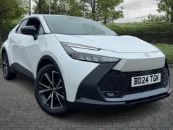 White Used 2024 Toyota C-HR Design SUV | £27,495 (Fair price)