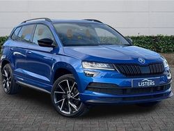 Blue Used 2022 Skoda Karoq SportLine SUV | £22,995 (Fair price)