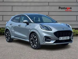 Silver Used 2020 Ford Puma Gen-E ST-Line X SUV | £12,995 (Fair price)