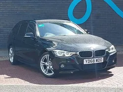 Black Used 2018 BMW 320 M Sport Estate | £15,198 (Good price)