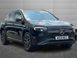 Black Used 2021 Mercedes EQA250 AMG Line Premium SUV | £23,550 (Fair price)