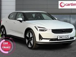 White Used 2023 Polestar 2 Long Range Single Motor Sedan | £23,990 (Fair price)