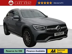 Grey Used 2022 Mercedes GLC300 AMG line SUV | £31,802 (Fair price)