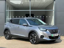 Grey Used 2021 Peugeot e-2008 Allure Premium SUV | £11,795 (Fair price)