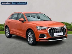 Orange Used 2022 Audi Q3 Sport SUV | £21,829 (Good price)