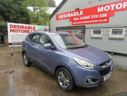 Blue Used 2014 Hyundai ix35 SE SUV | £3,495 (Super price)