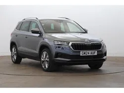 Graphite grey metallic Used 2024 Skoda Karoq SE L SUV | £19,240 (Fair price)